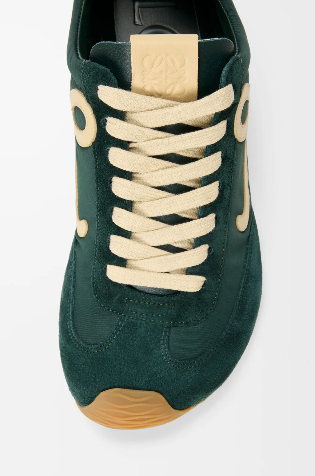 Ballet Runner 2.0 In Nylon And Calfskin