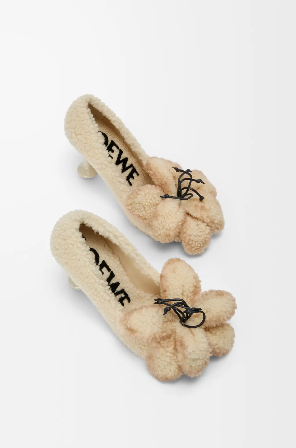 Toy Pump In Shearling