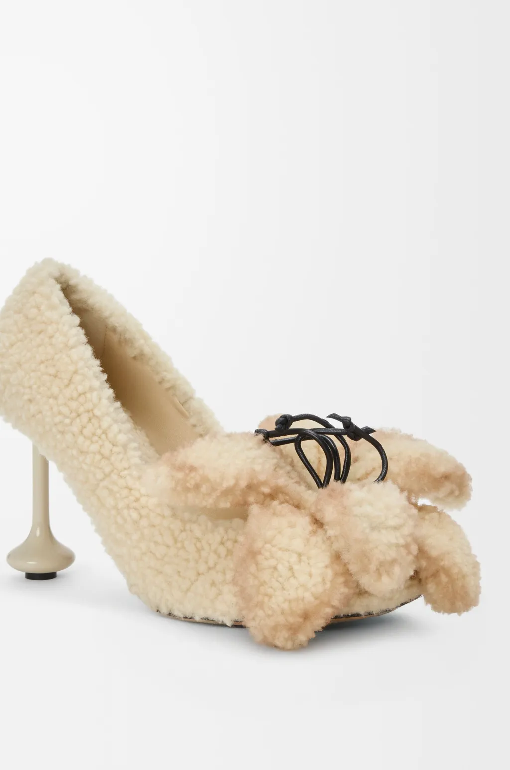 Toy Pump In Shearling