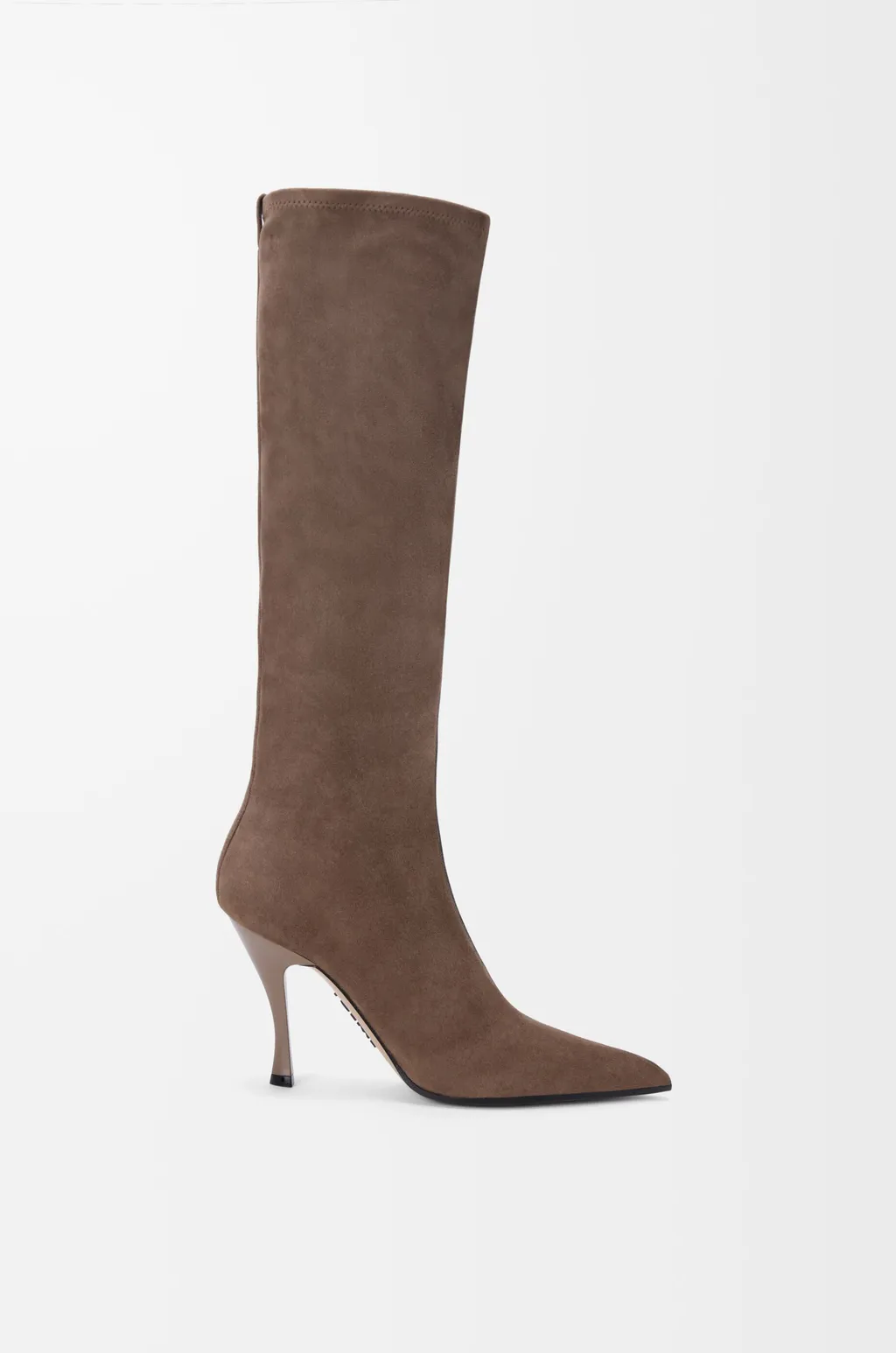 New Comic Boot In Stretch Lambskin And Suede