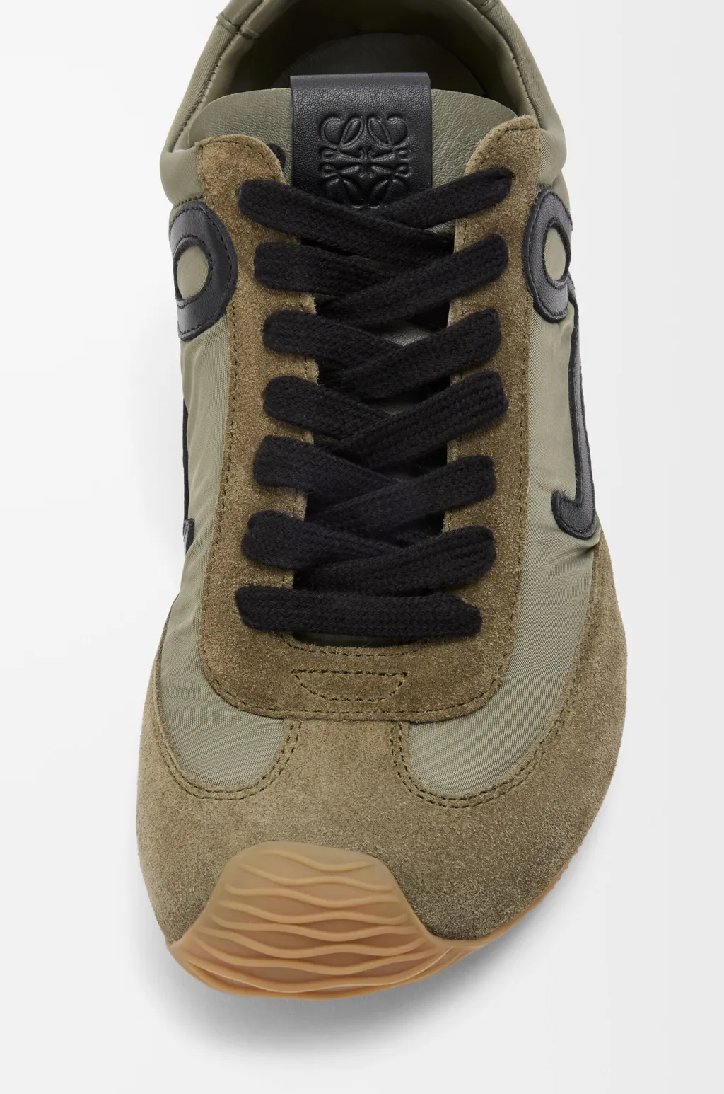 Ballet Runner 2.0 In Nylon And Calfskin