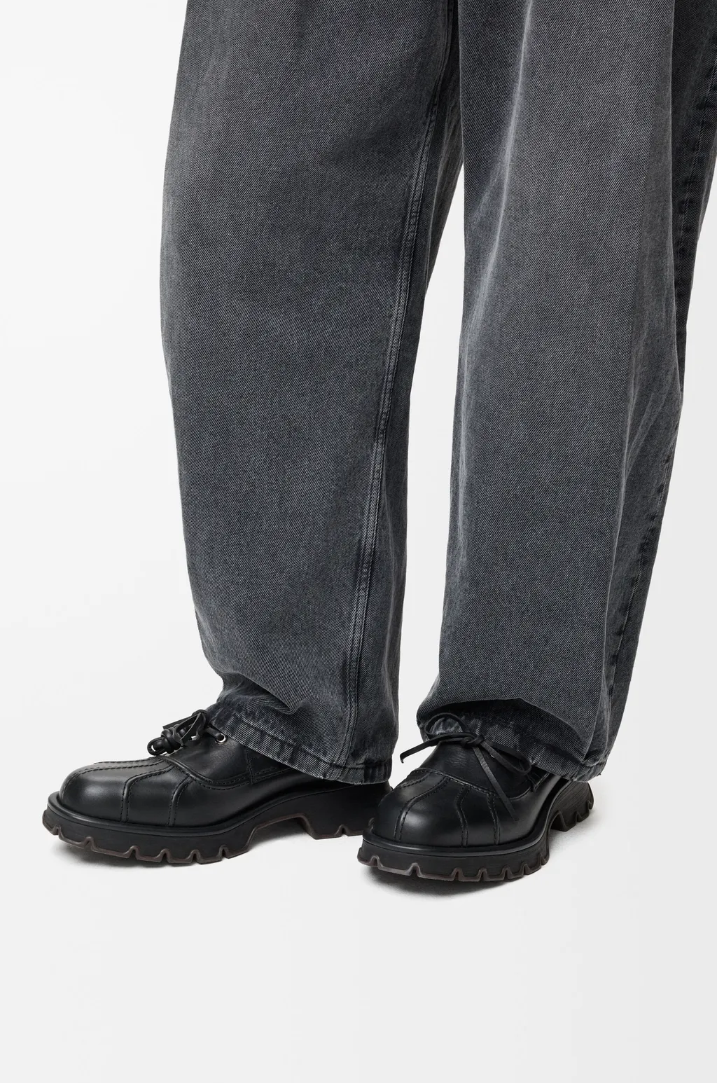 Bobby Derby In Calfskin And Vegetable-Tanned Calfskin