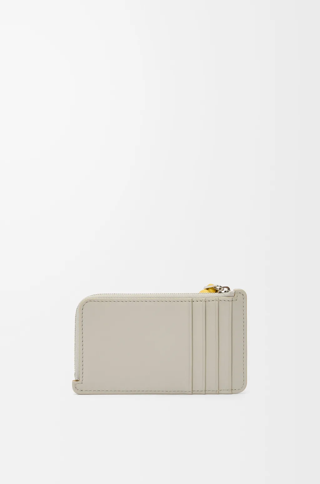 Knot Coin Cardholder In Shiny Nappa Calfskin