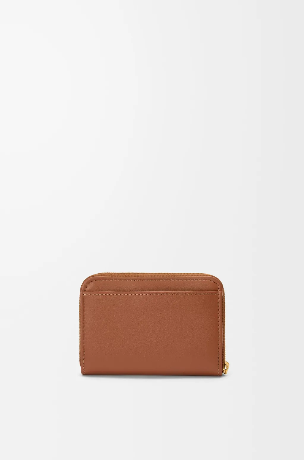 Zipped Coin Purse In Shiny Nappa Calfskin