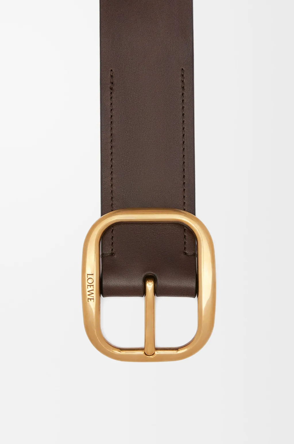 Rounded Soft Belt In Classic Calfskin