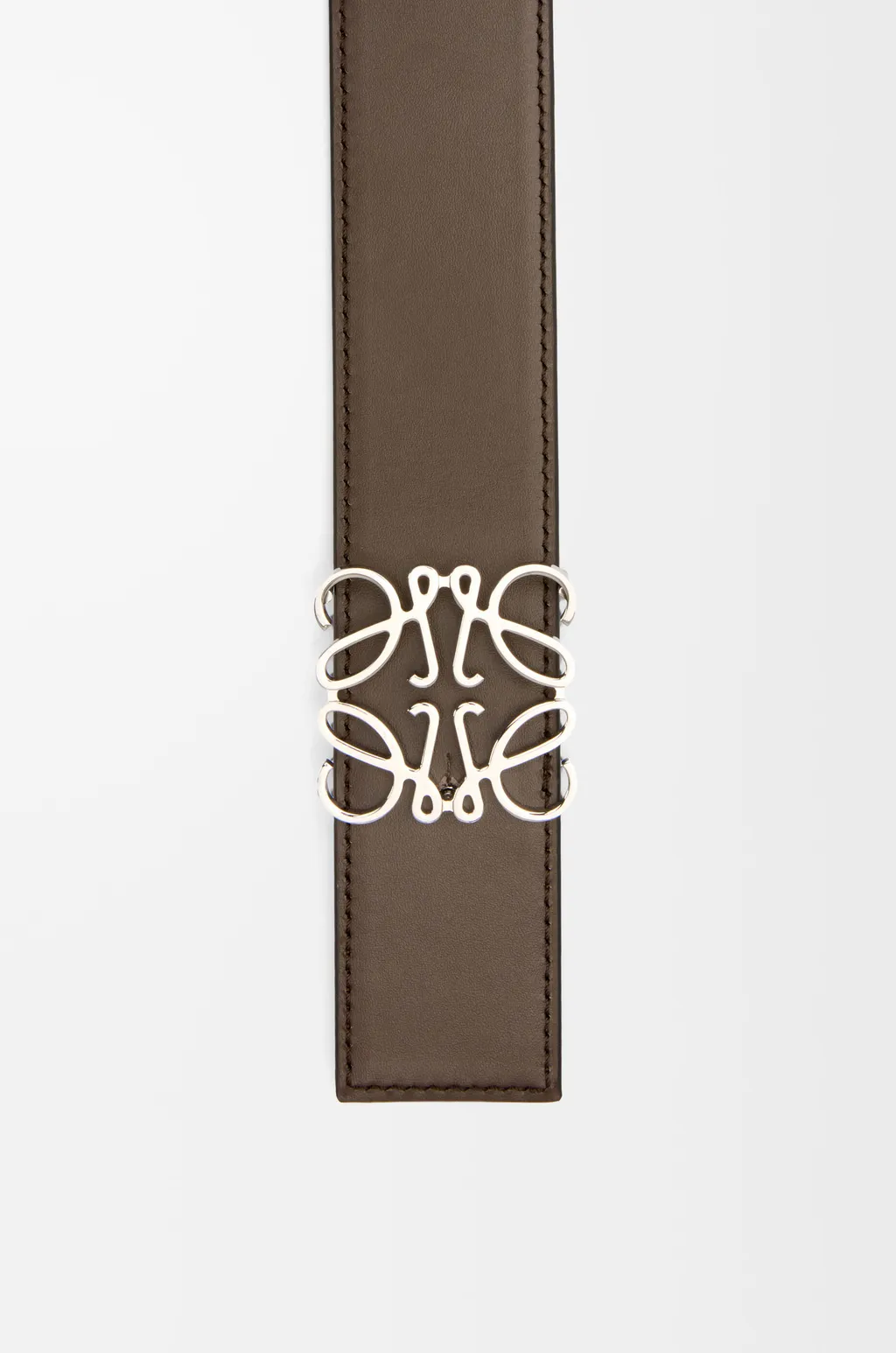 Reversible Anagram Belt In Smooth Calfskin
