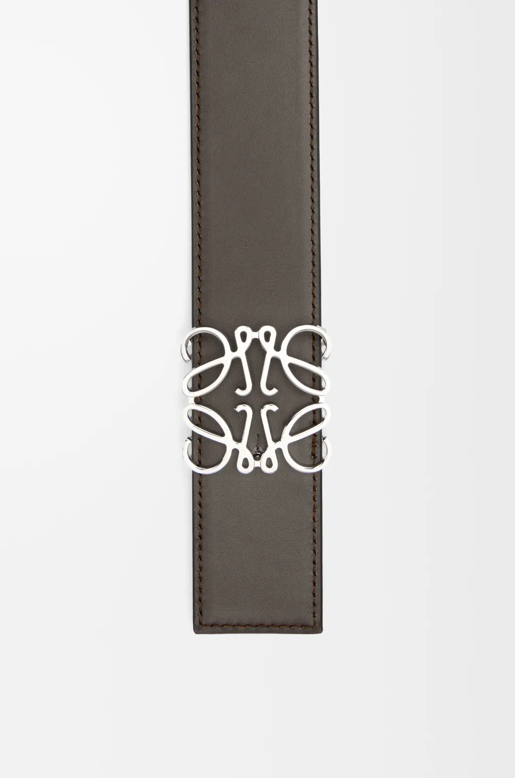 Reversible Anagram Belt In Smooth Calfskin