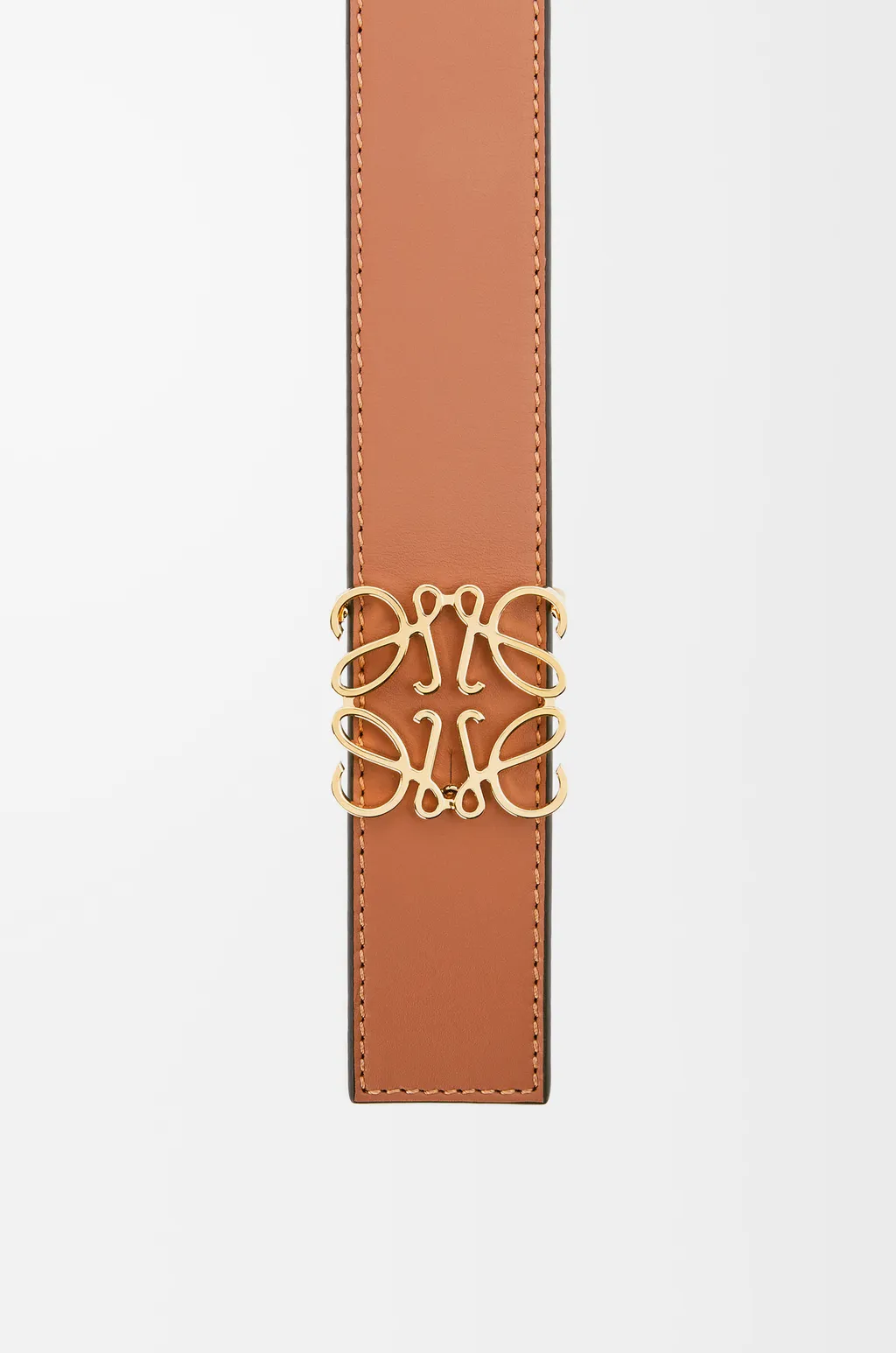 Reversible Anagram Belt In Smooth Calfskin