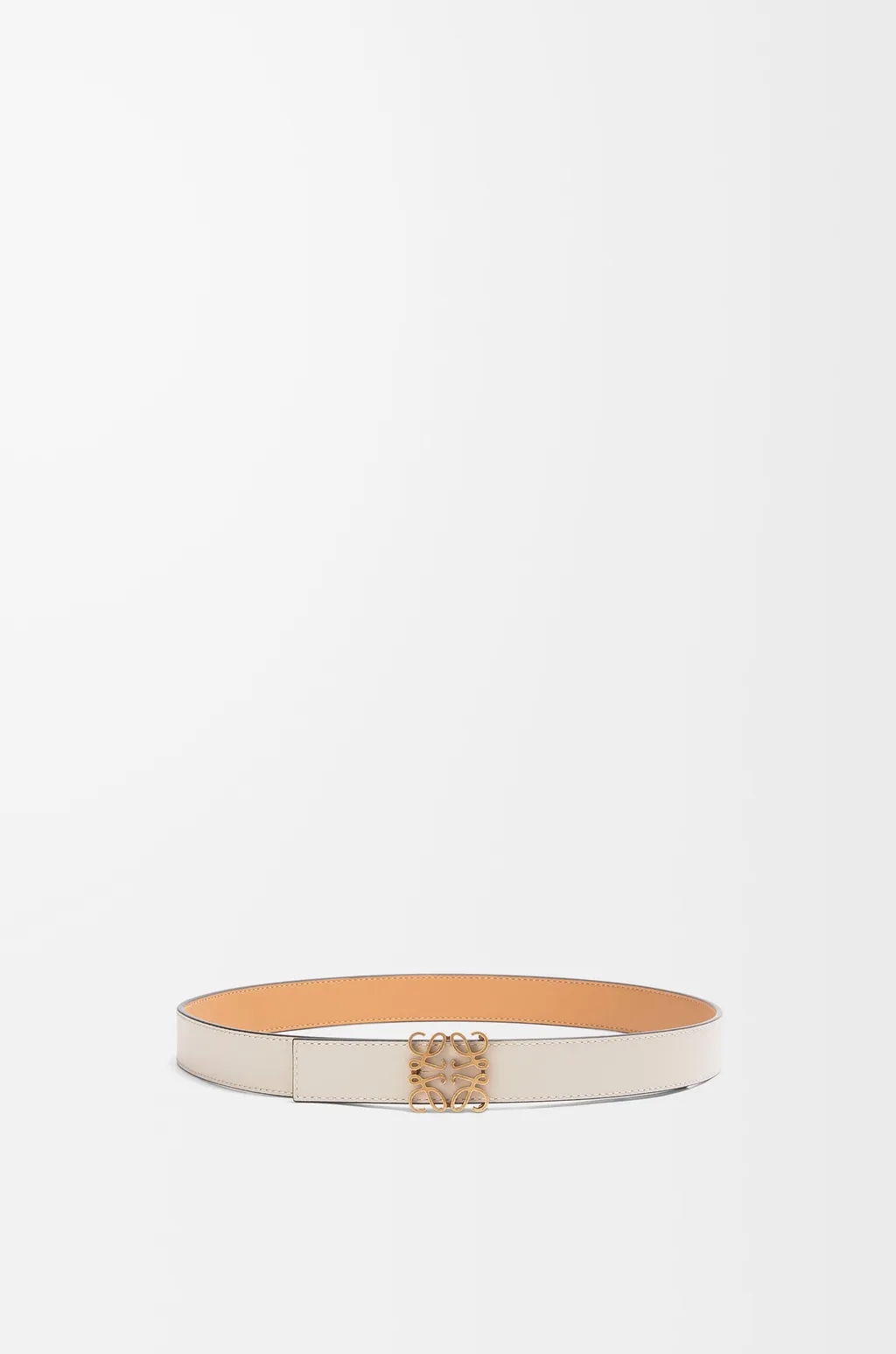 Reversible Anagram Belt In Smooth Calfskin
