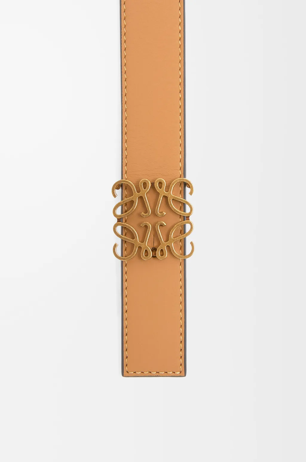 Reversible Anagram Belt In Smooth Calfskin