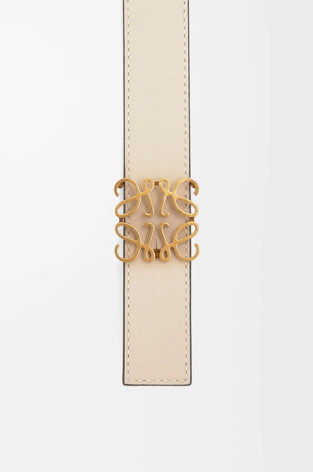 Reversible Anagram Belt In Smooth Calfskin