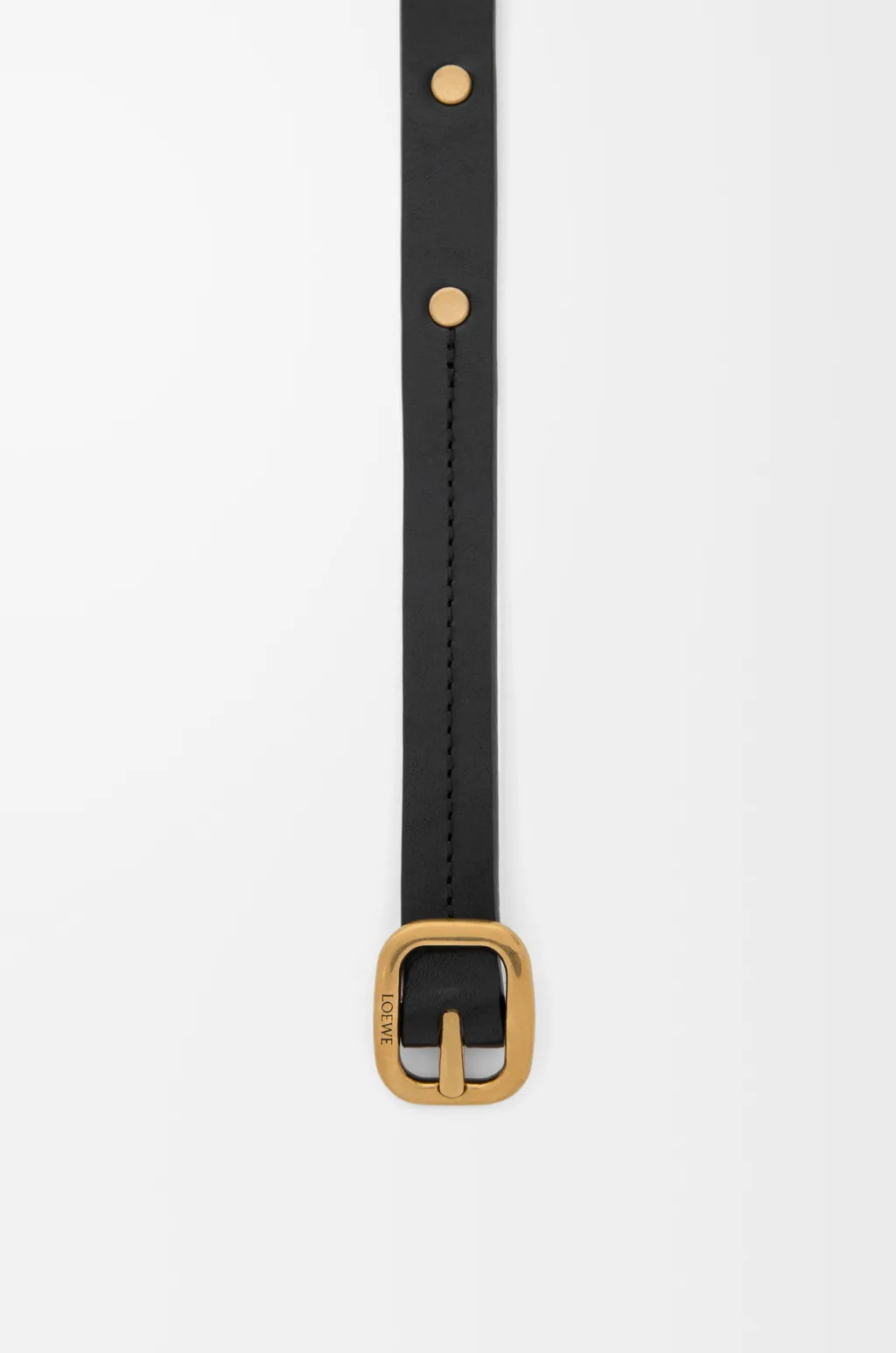 Rounded Soft Belt In Classic Calfskin