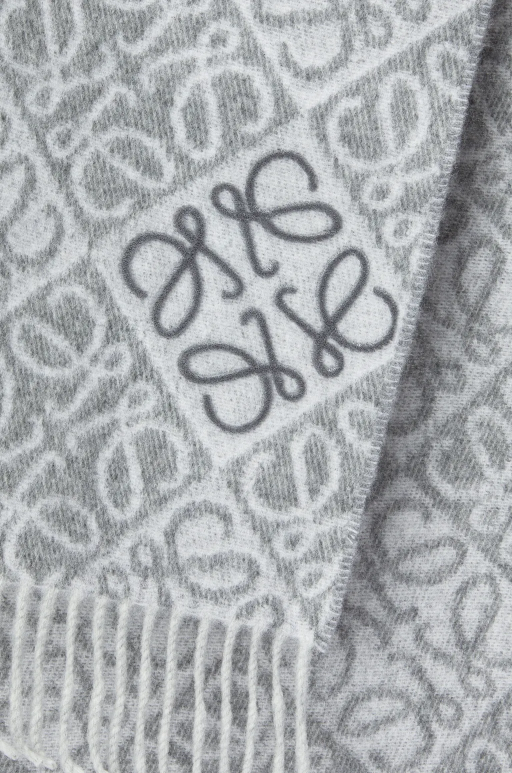 Anagram Scarf In Wool And Cashmere