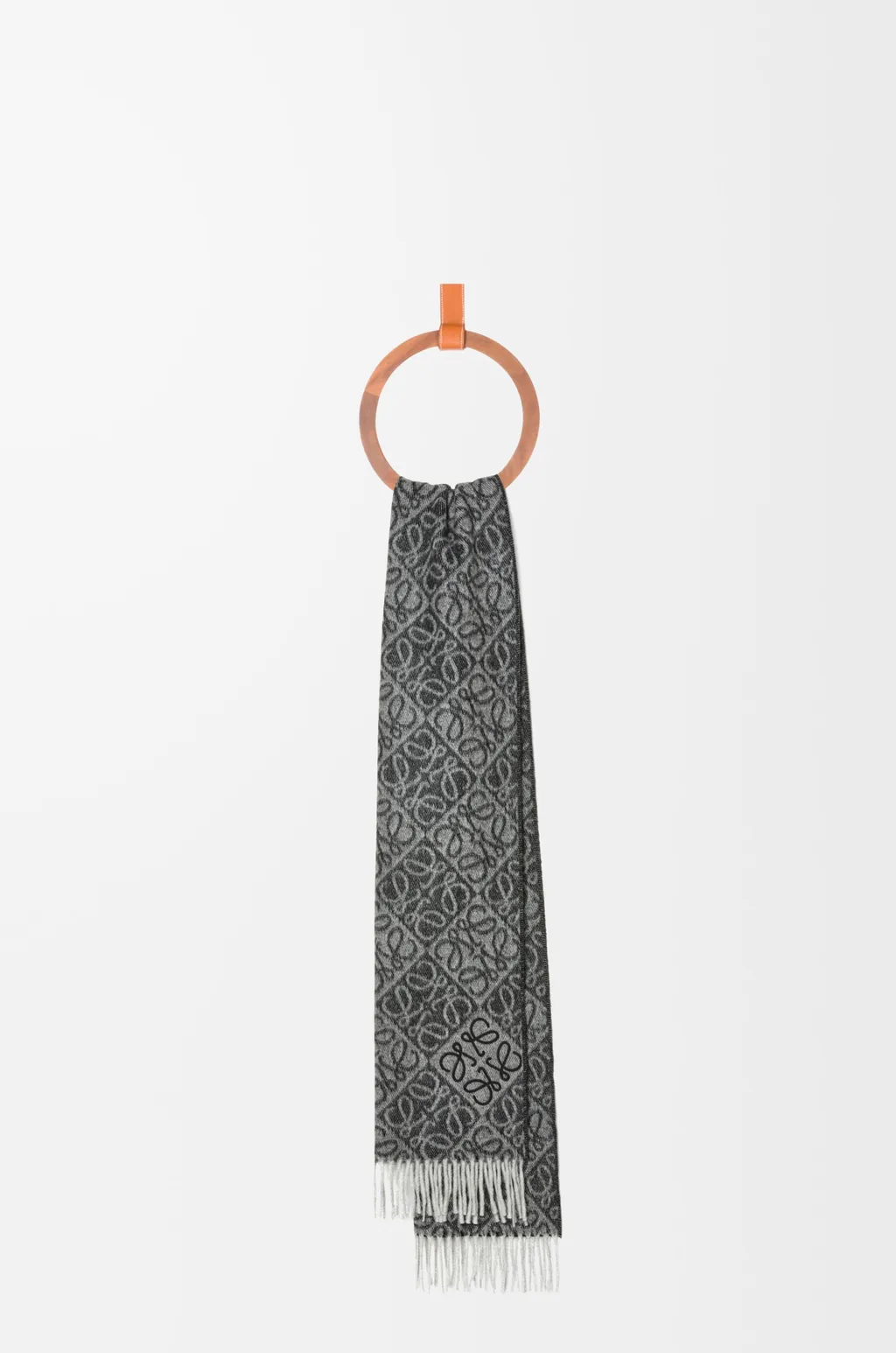 Anagram Scarf In Wool And Cashmere