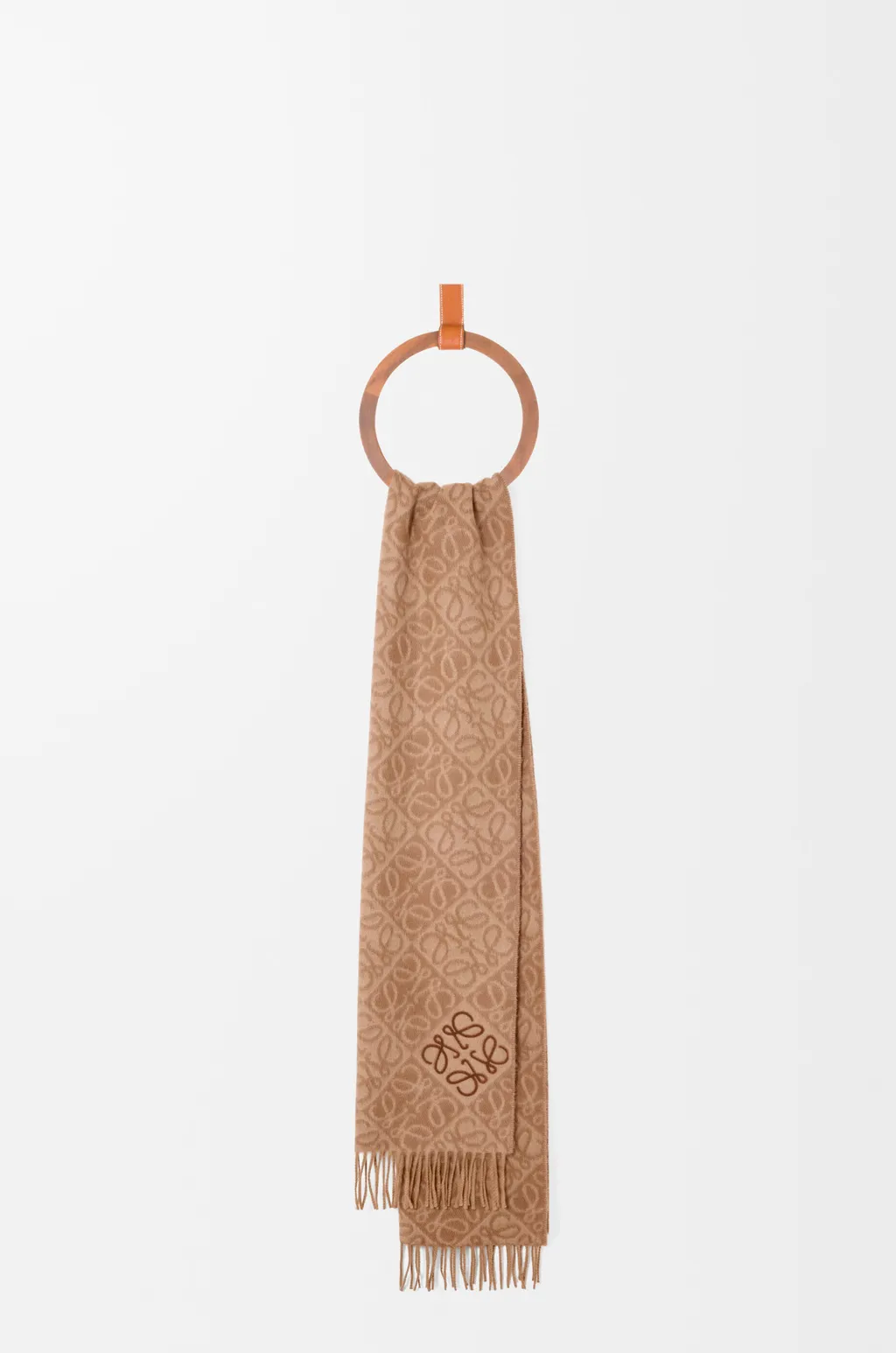 Anagram Scarf In Wool And Cashmere