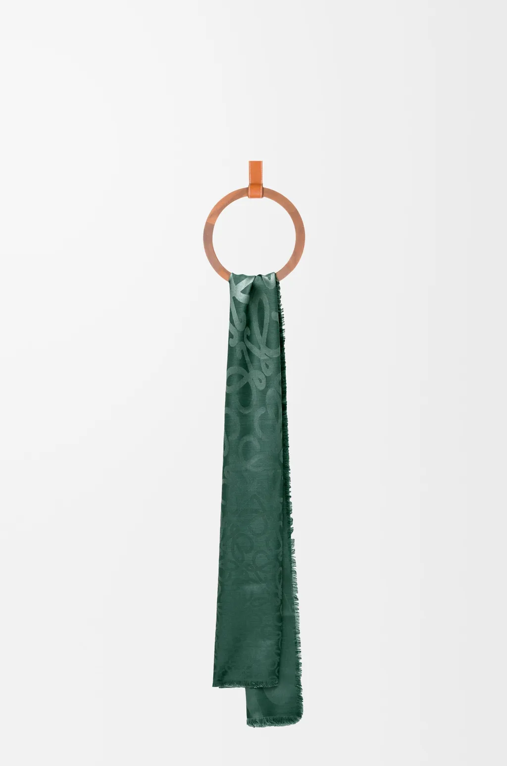 Scarf In Silk And Wool