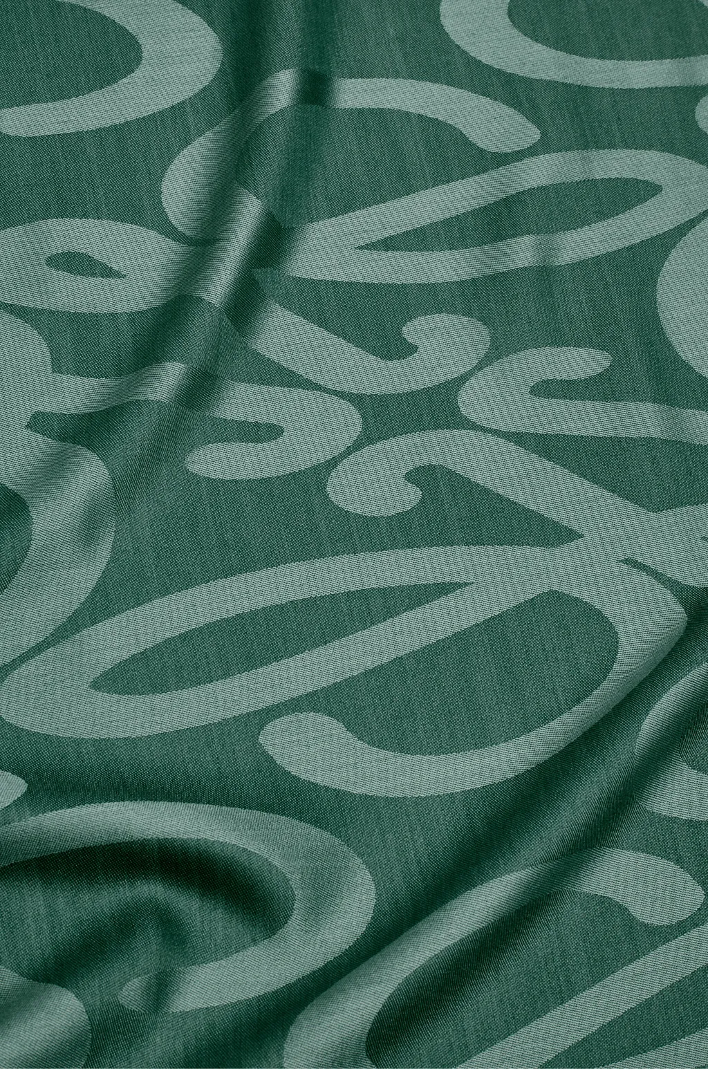 Scarf In Silk And Wool