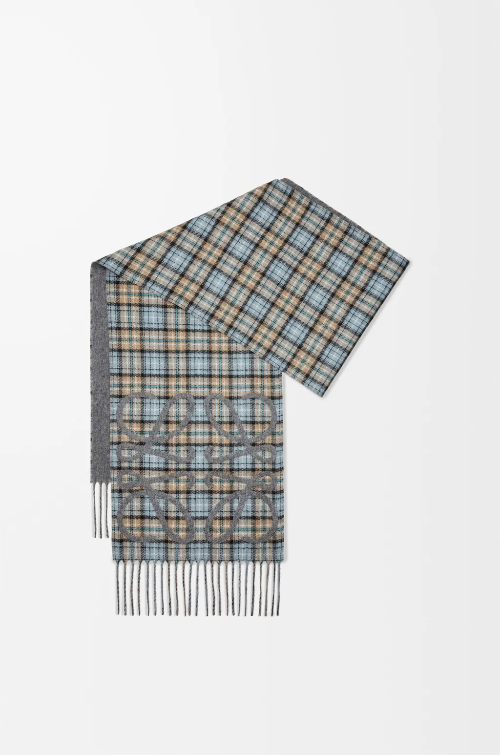 Anagram Scarf In Silk And Cashmere
