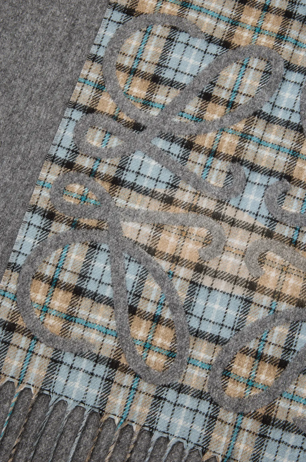 Anagram Scarf In Silk And Cashmere