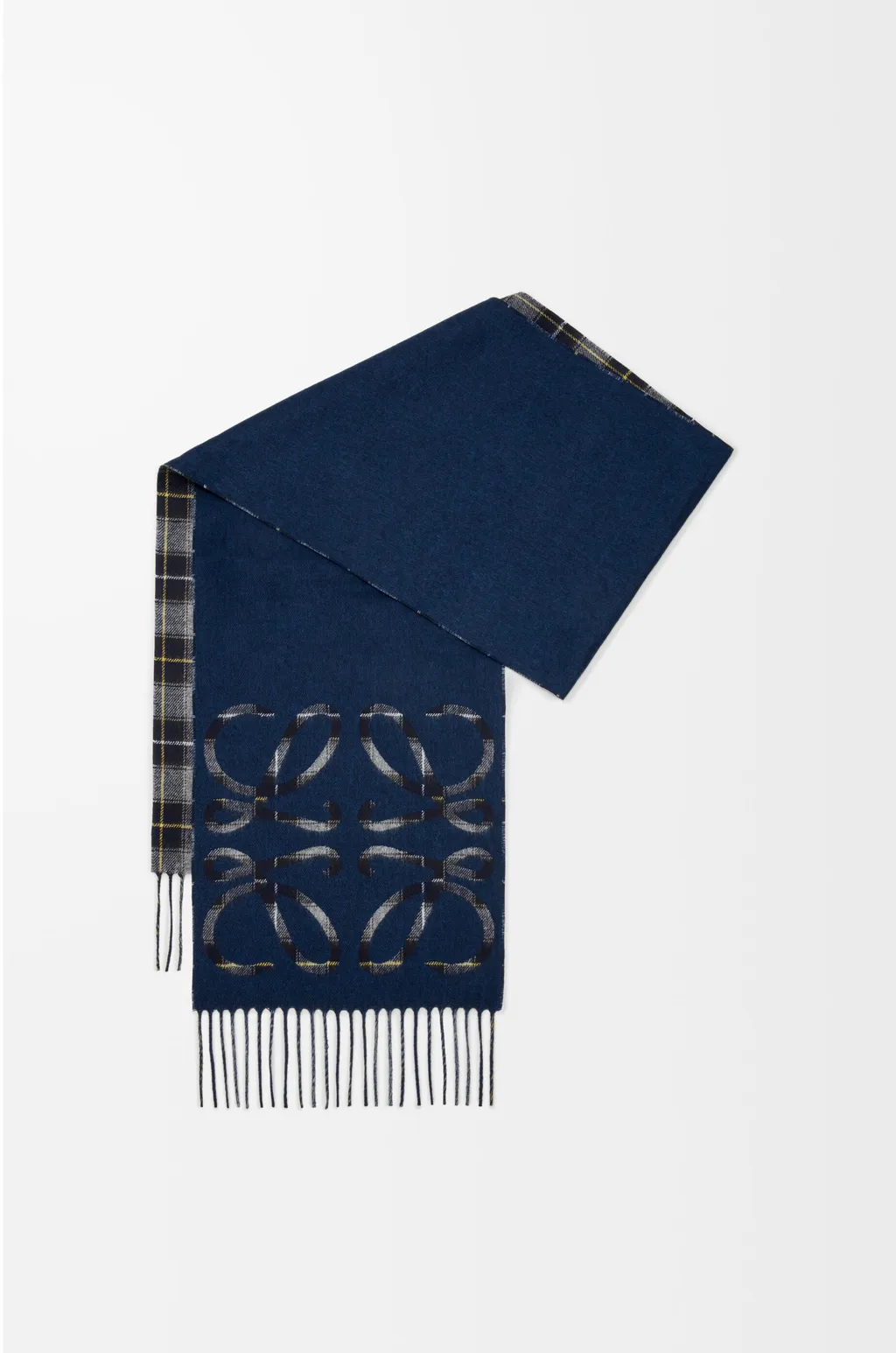 Anagram Scarf In Silk And Cashmere