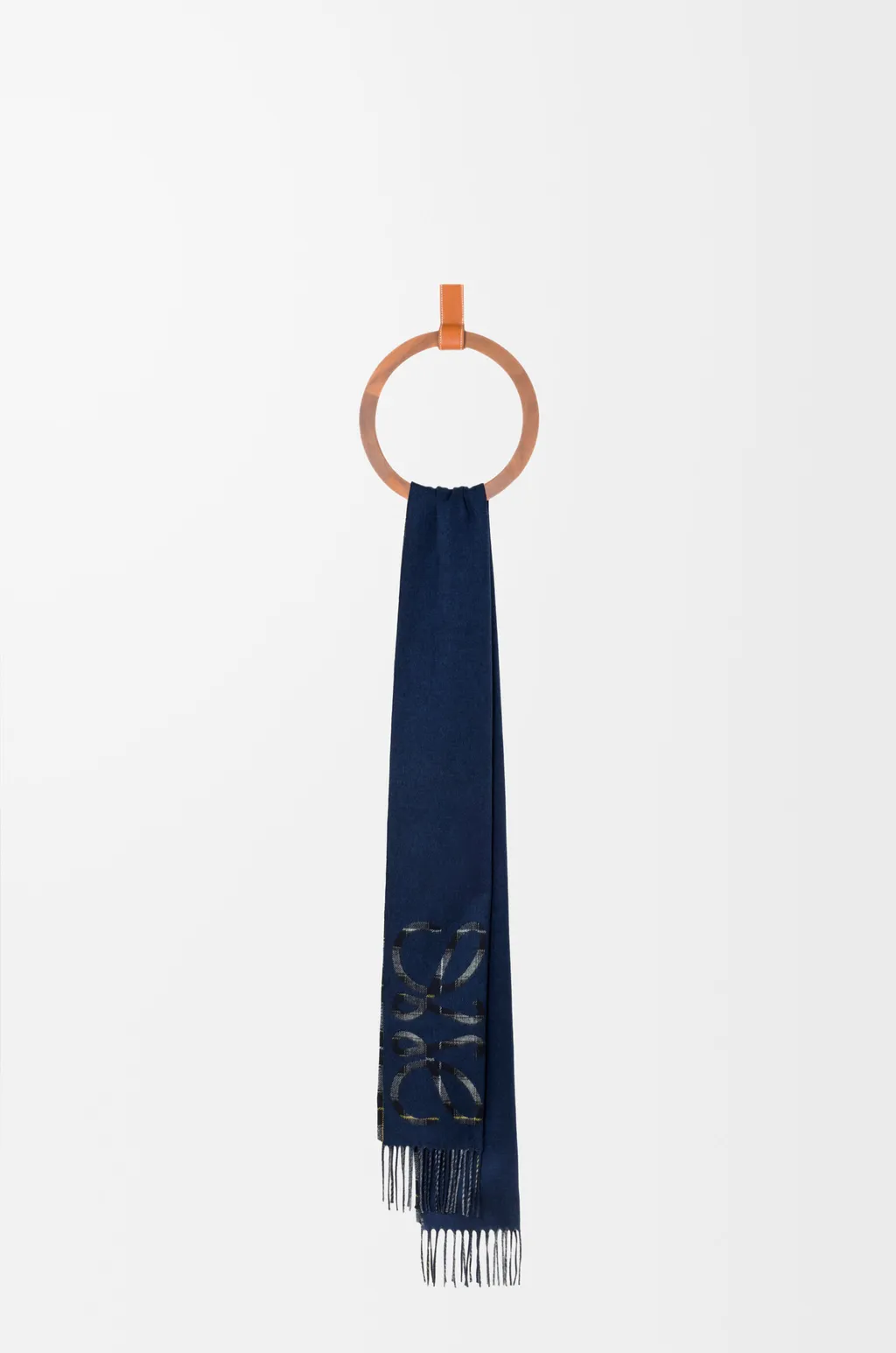 Anagram Scarf In Silk And Cashmere