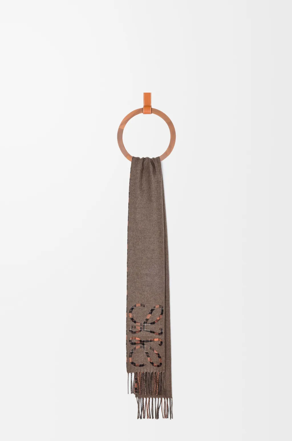 Anagram Scarf In Silk And Cashmere