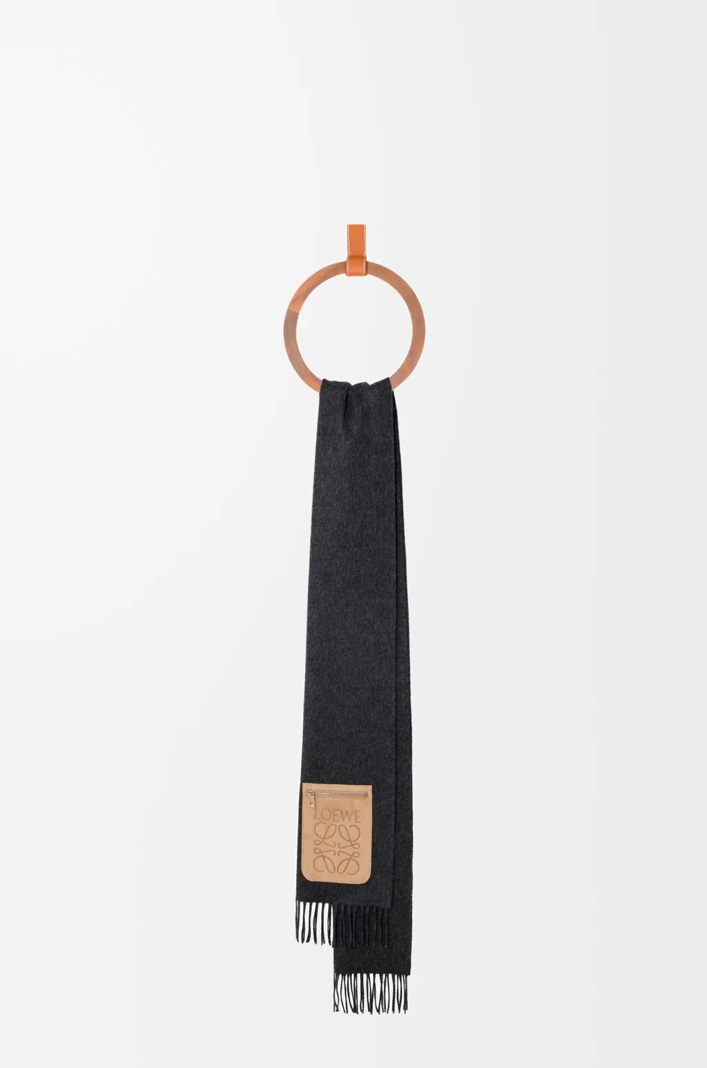 Scarf In Wool And Cashmere