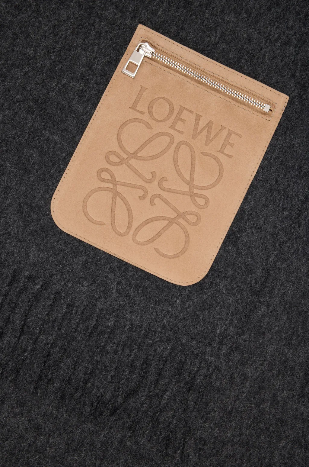 Scarf In Wool And Cashmere