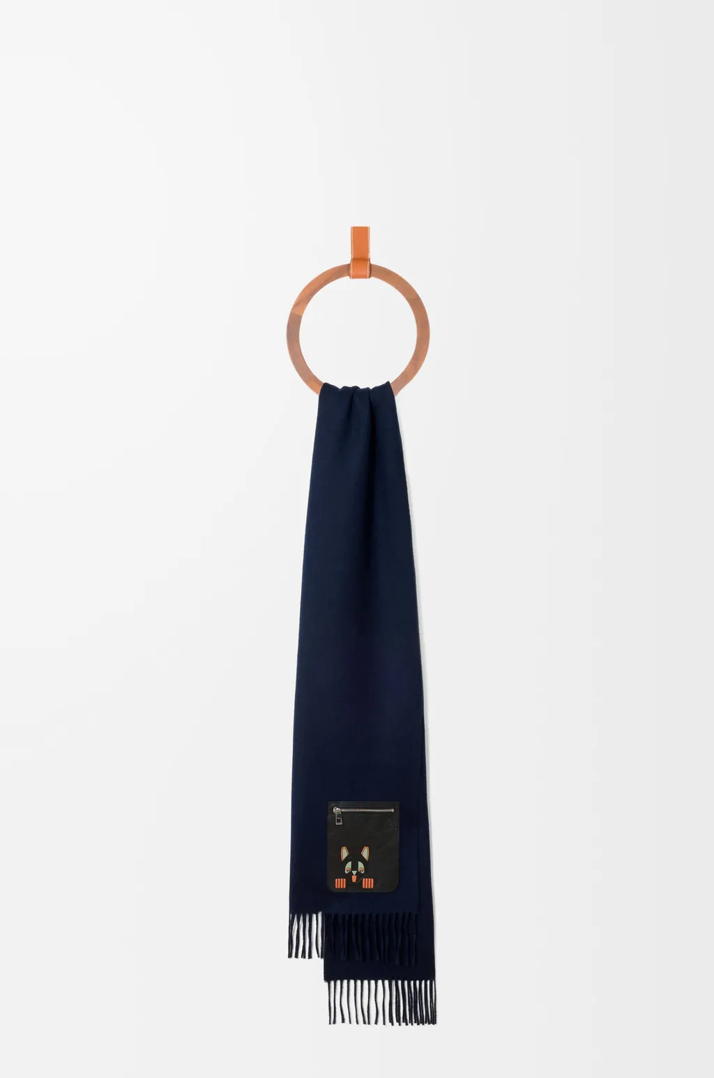 Scarf In Wool And Cashmere