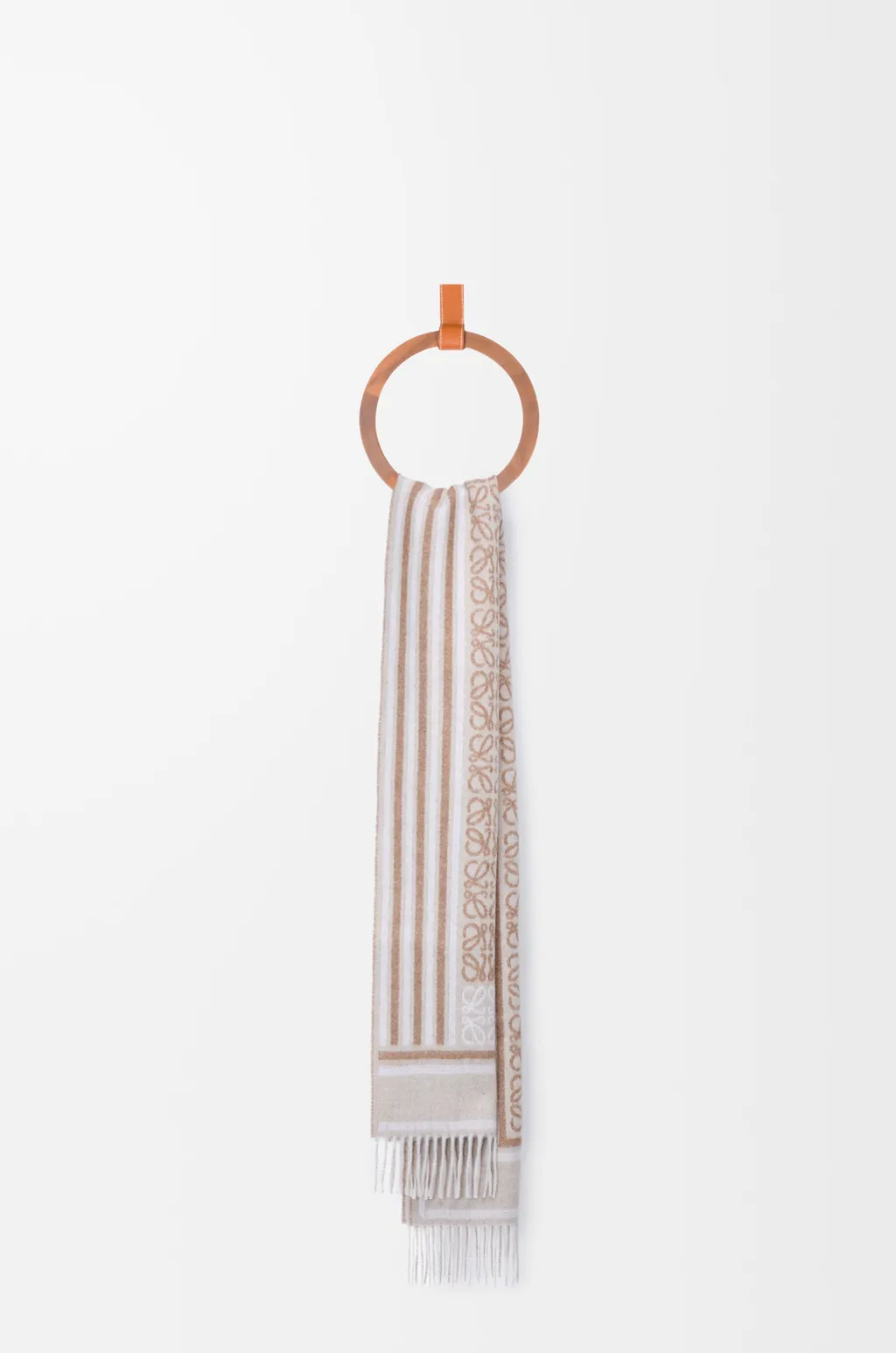 Scarf In Wool And Cashmere