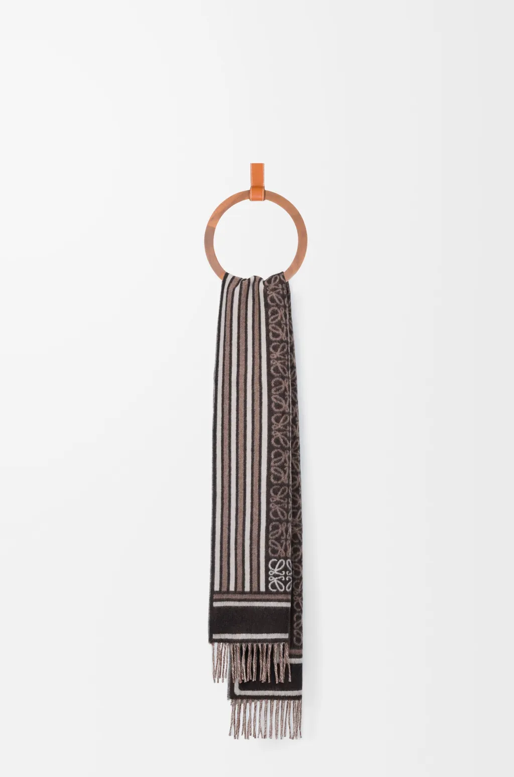 Scarf In Wool And Cashmere