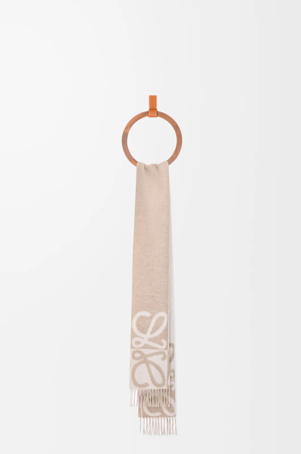 Scarf In Wool And Cashmere