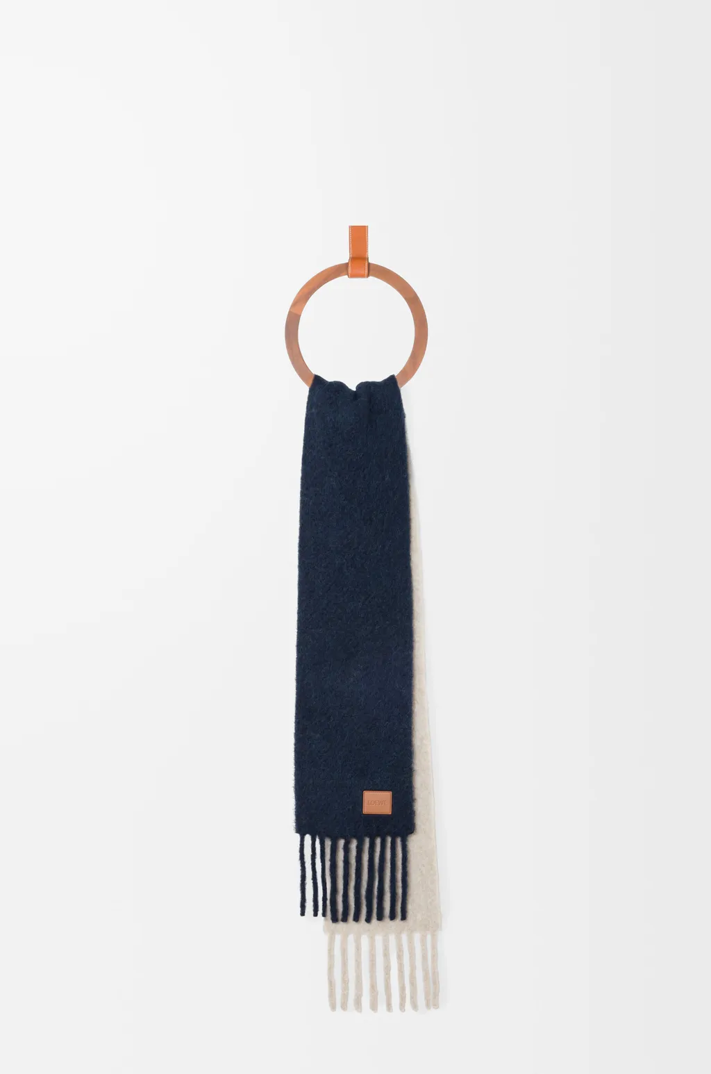 Scarf In Alpaca And Wool Blend