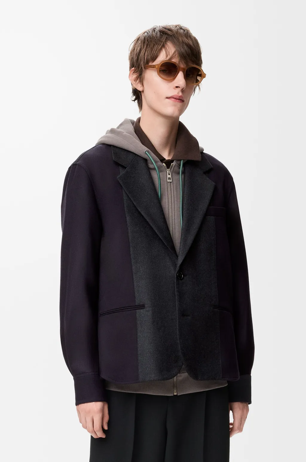 Hybrid Jacket In Wool