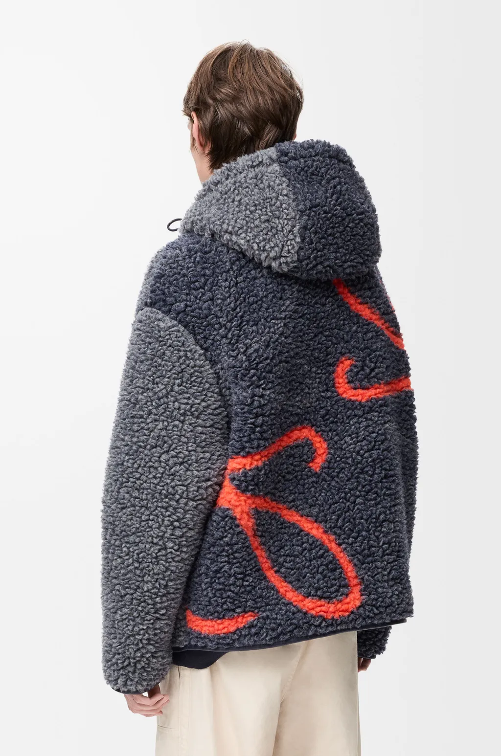 Hooded Jacket In Wool Blend