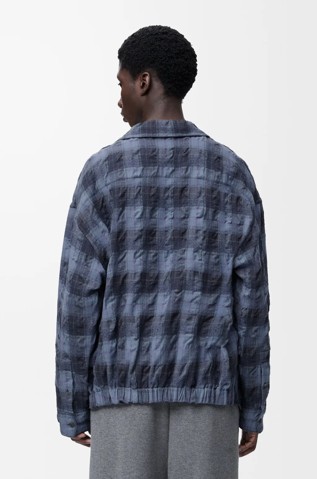 Shirt In Wool And Cotton