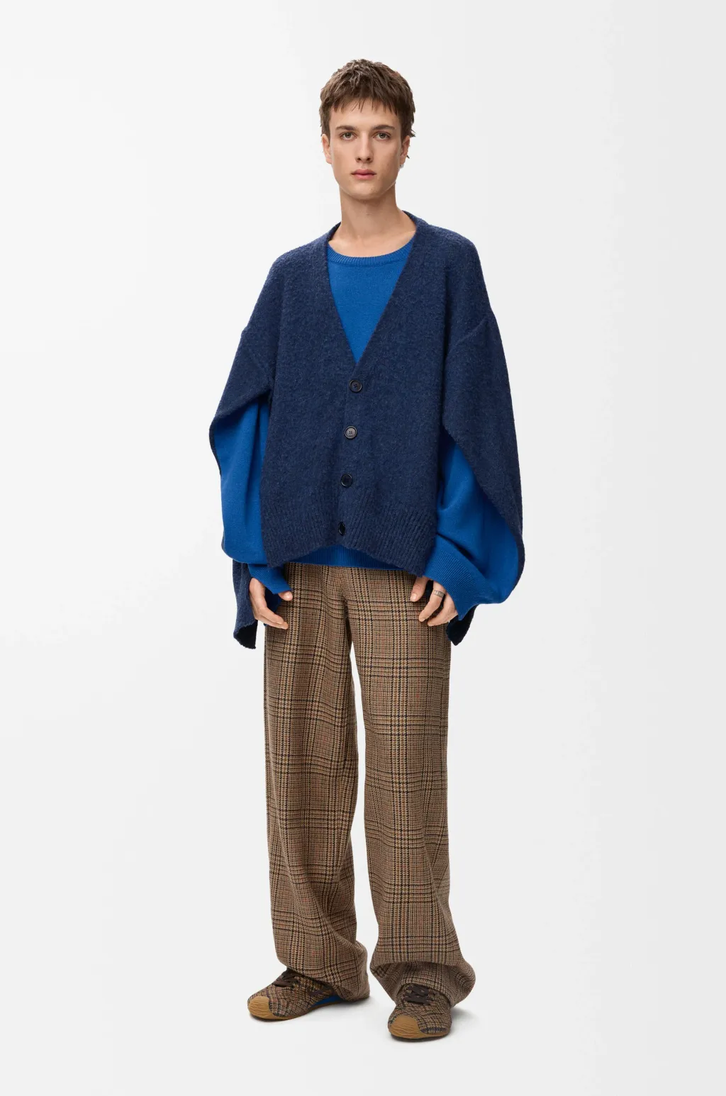 Trompe L'oeil Sweater In Wool