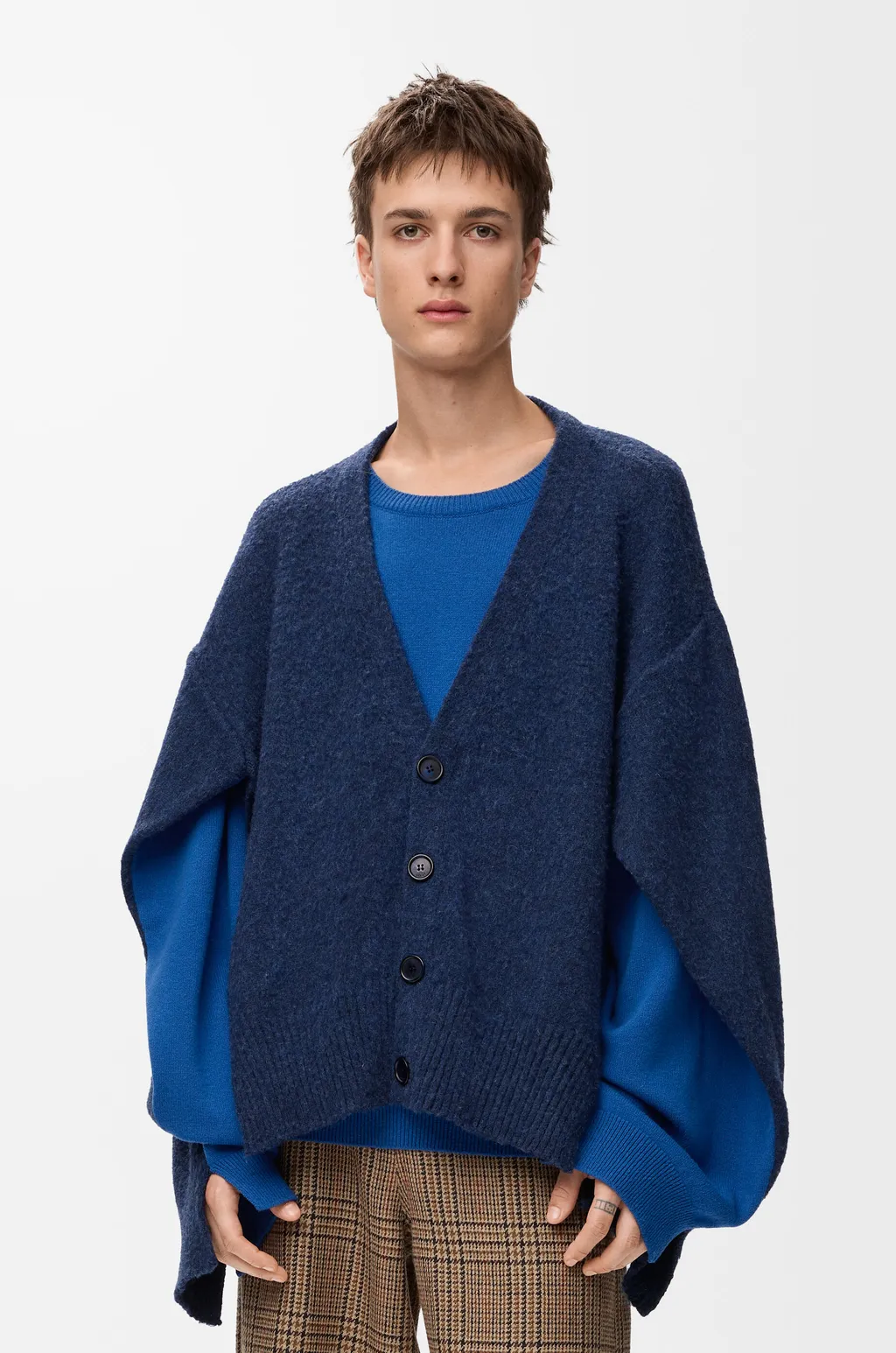 Trompe L'oeil Sweater In Wool