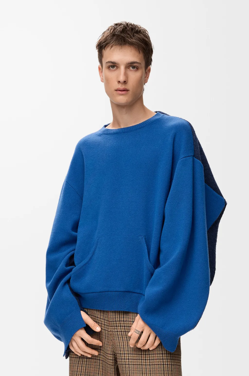Trompe L'oeil Sweater In Wool