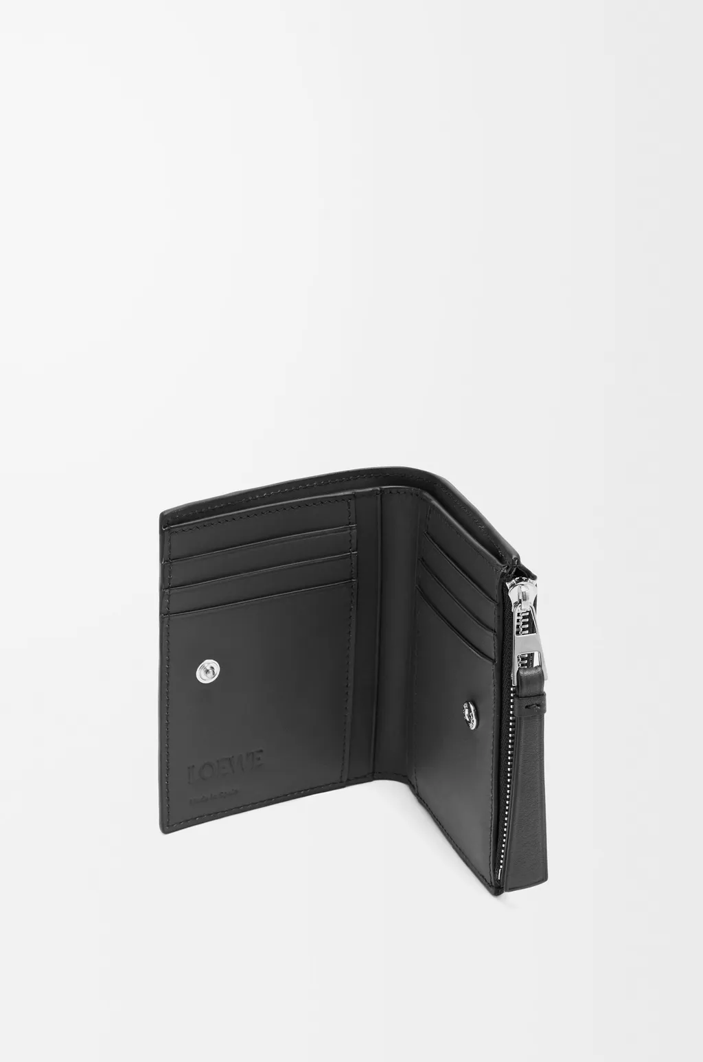 Puzzle Slim Compact Wallet In Classic Calfskin