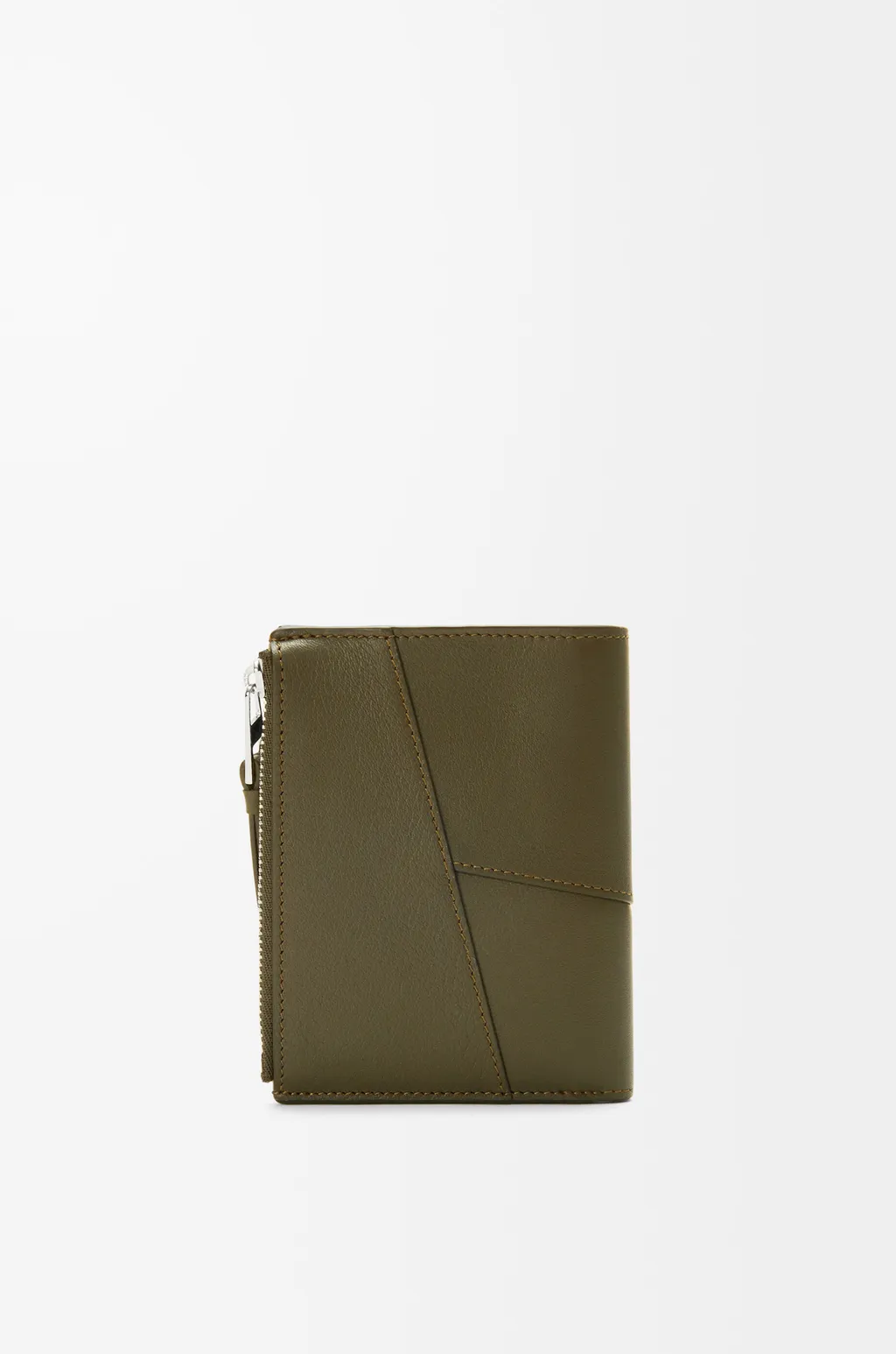 Puzzle Slim Compact Wallet In Classic Calfskin