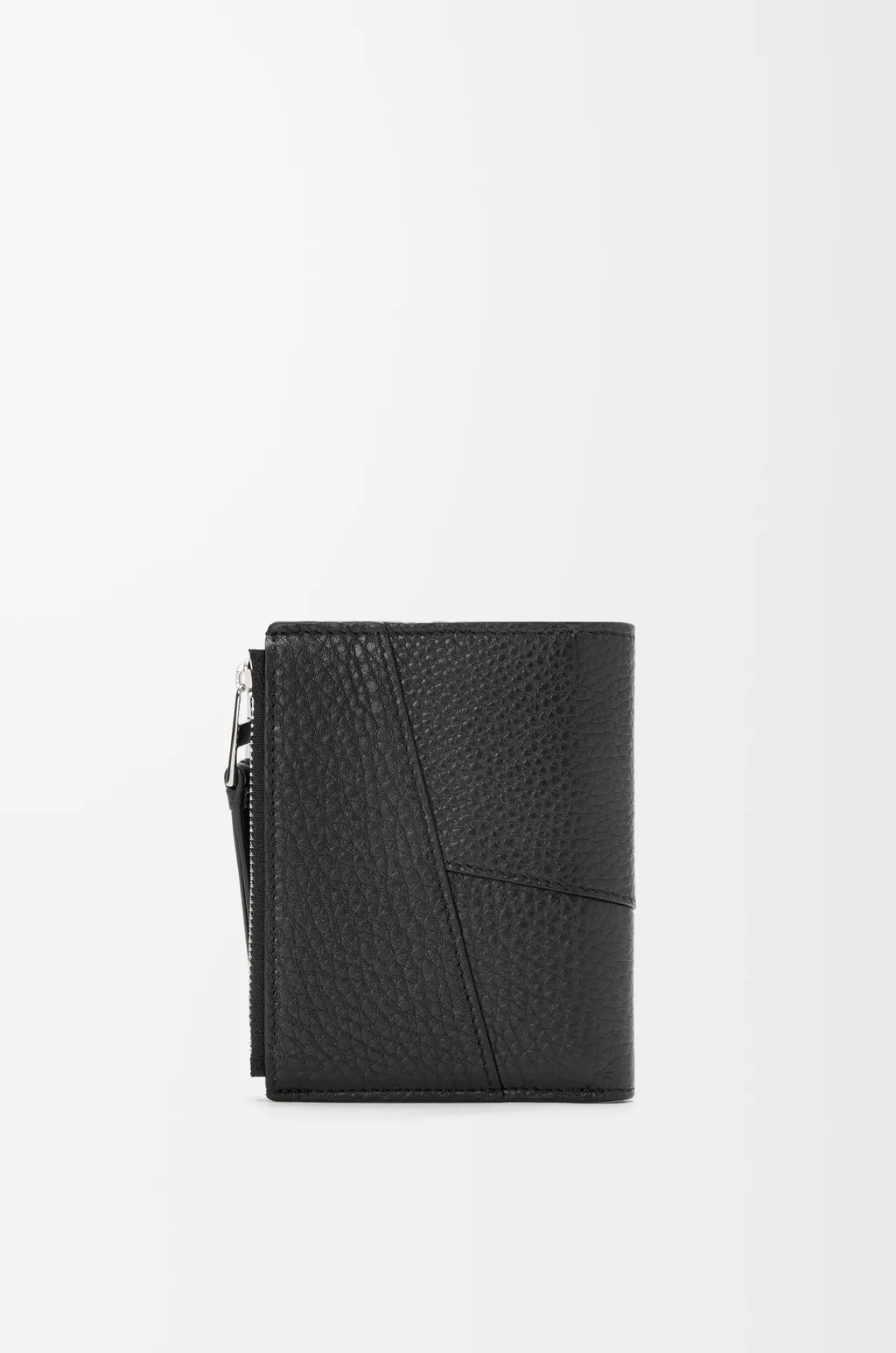 Puzzle Slim Compact Wallet In Supple Grained Calfskin