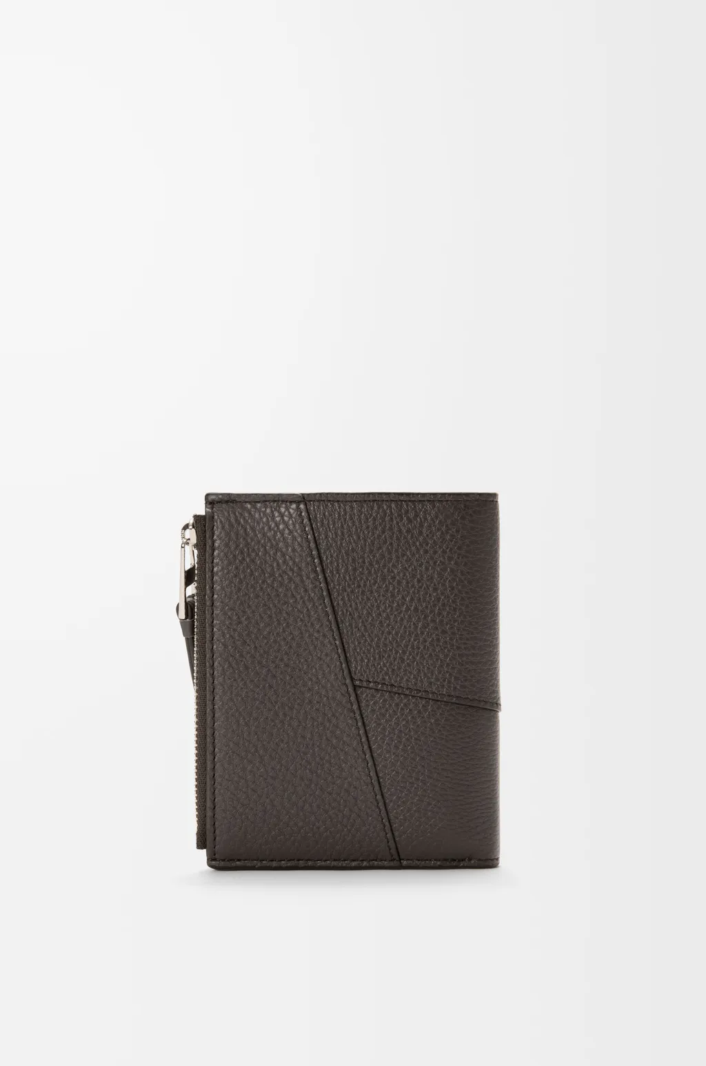 Puzzle Slim Compact Wallet In Supple Grained Calfskin