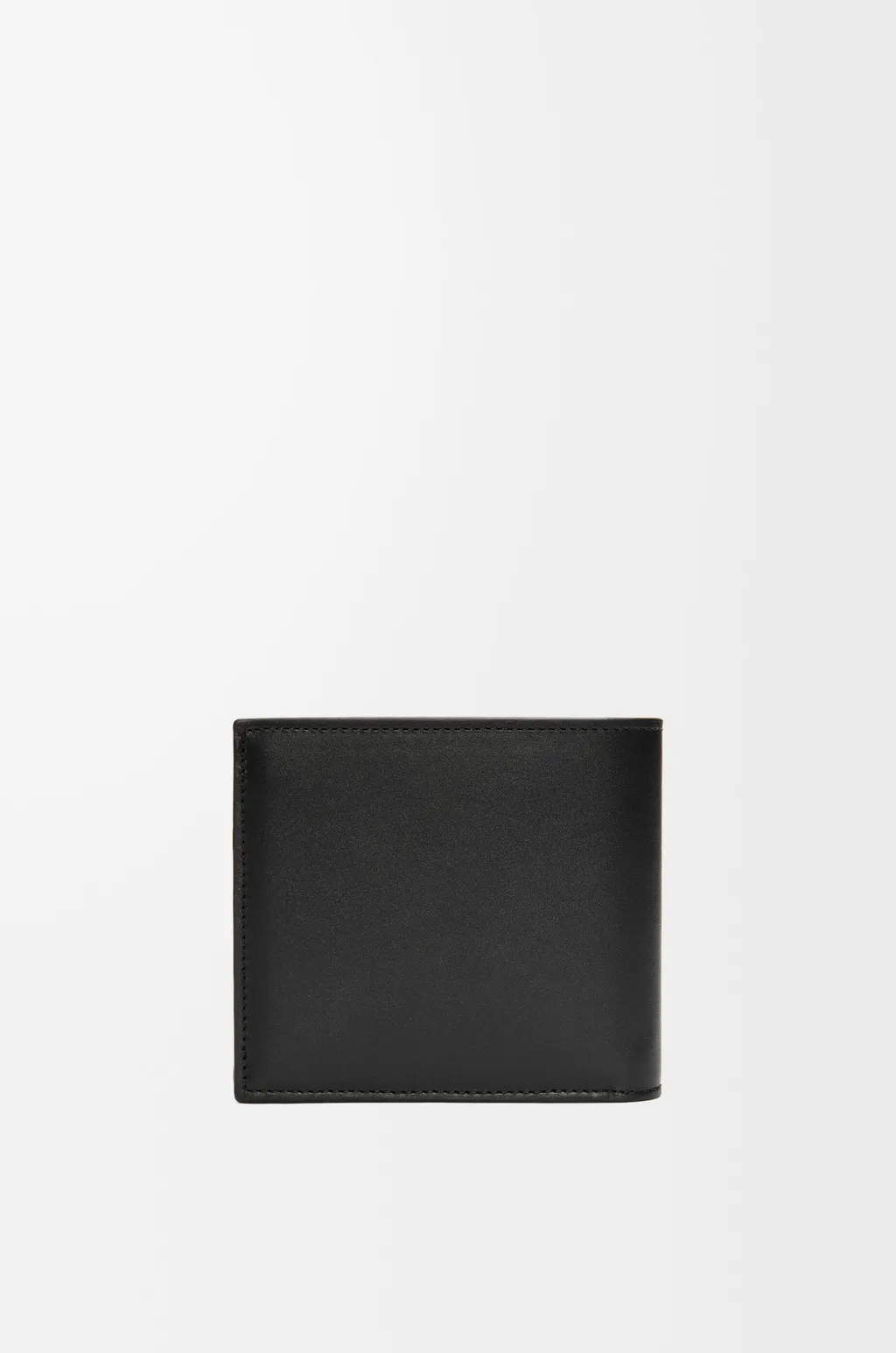 Bifold Coin Wallet In Satin Calfskin