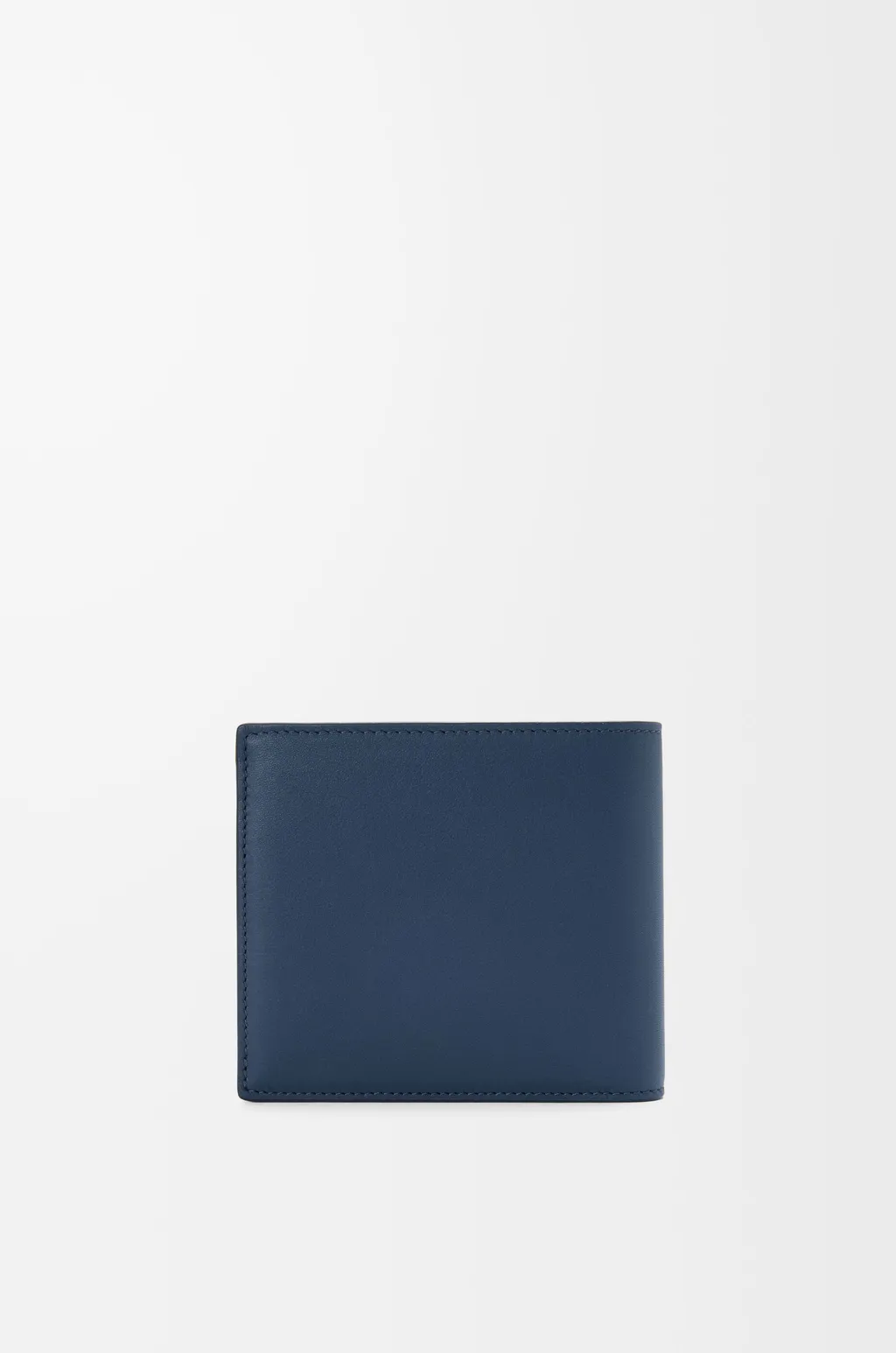 Bifold Coin Wallet In Satin Calfskin