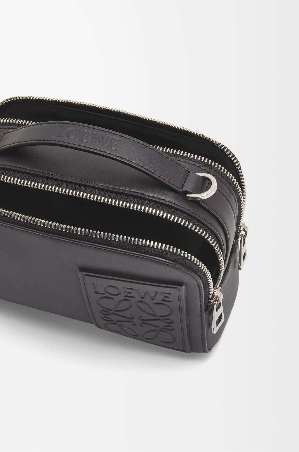 Mini Crossbody Camera Bag In Satin Calfskin