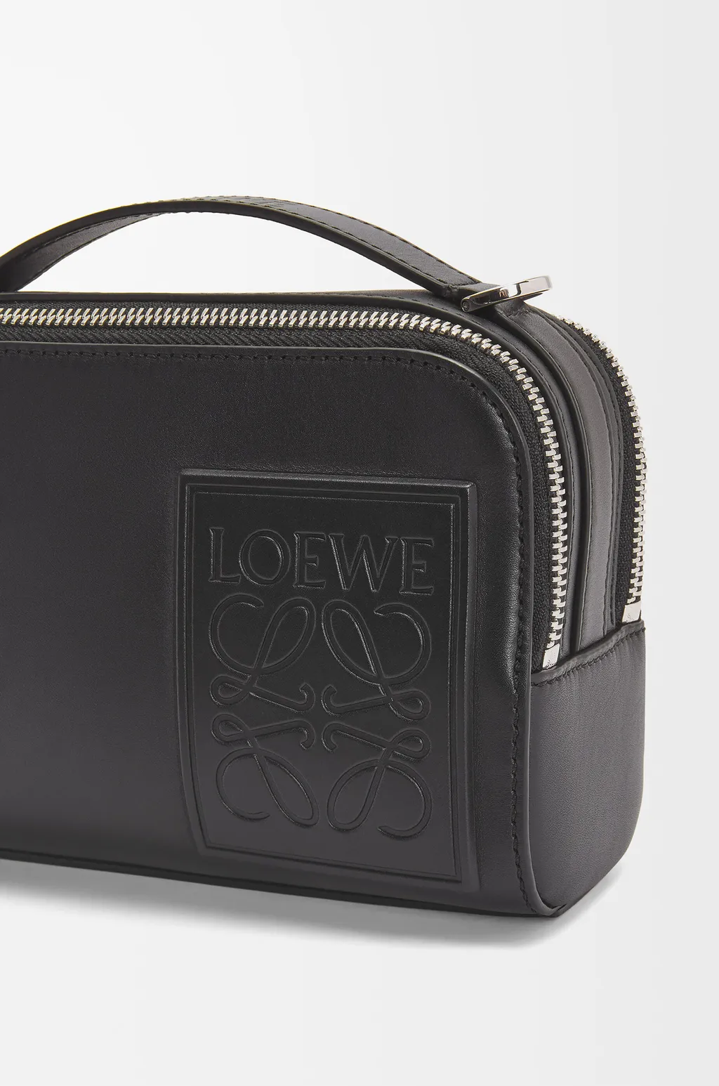 Mini Crossbody Camera Bag In Satin Calfskin