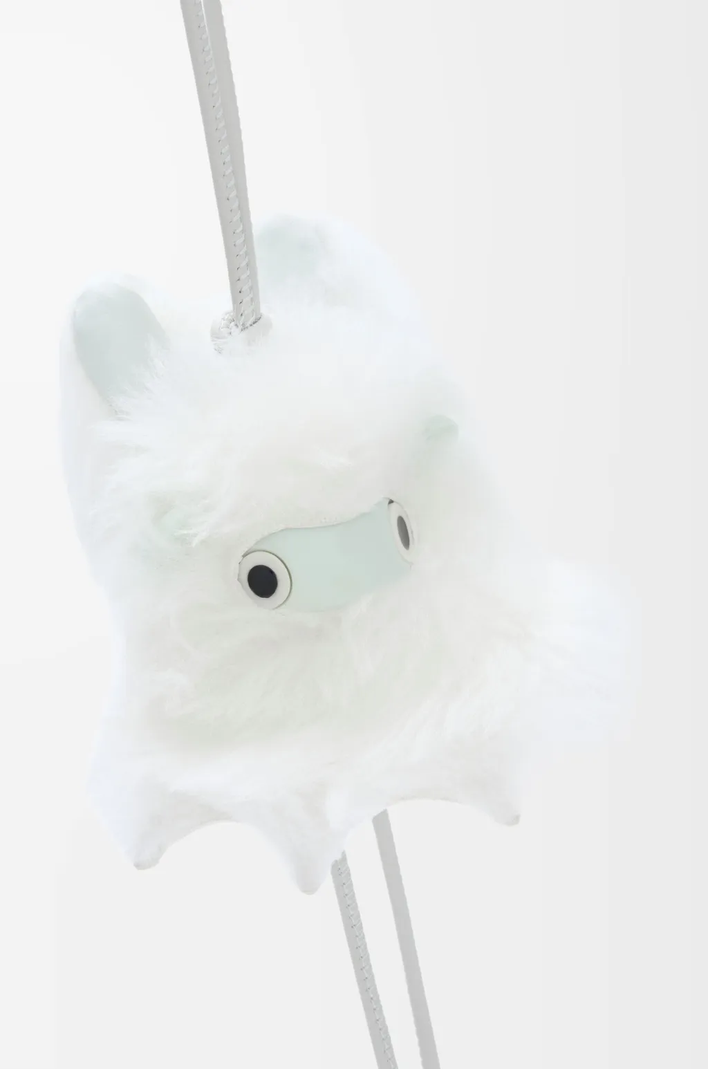 Snow Bunny Charm In Shearling