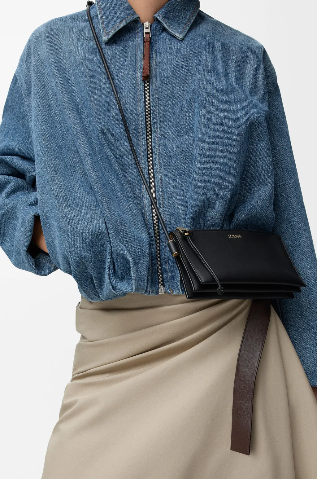 Joya Pouch In Nappa Calfskin