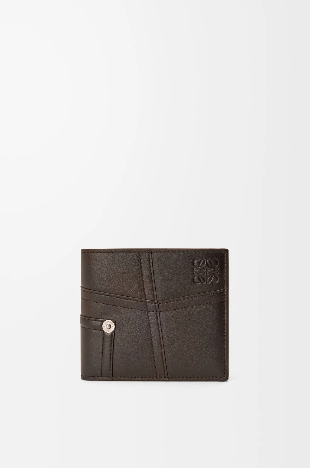 Panta Bifold Wallet In Shiny Calfskin